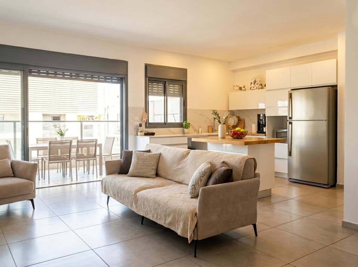 High-End 4-Room Apartment — Or Akiva